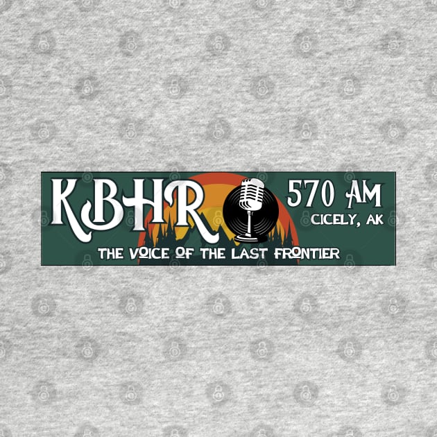 KBHR Green Bumper Sticker by Ironymaiden 